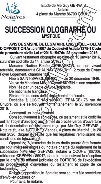 Contenu publication