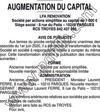 Contenu publication