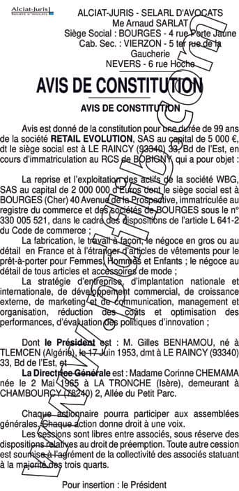 Contenu publication
