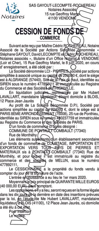 Contenu publication