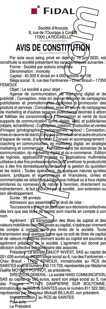 Contenu publication