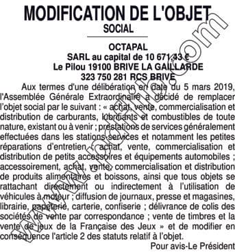 Contenu publication