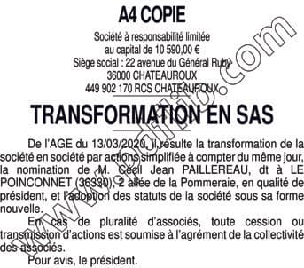 Contenu publication