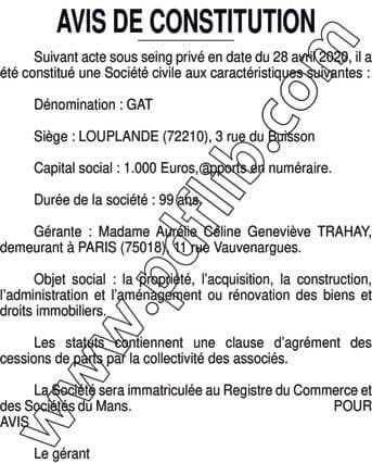 Contenu publication