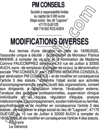 Contenu publication