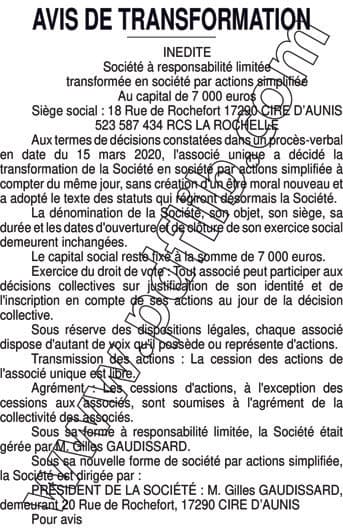 Contenu publication