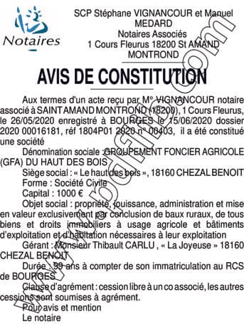 Contenu publication