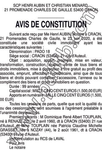 Contenu publication