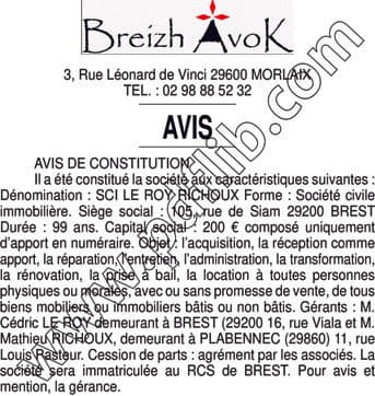 Contenu publication