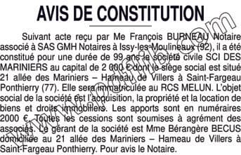 Contenu publication