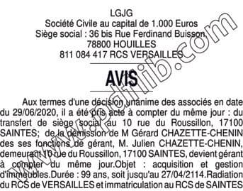 Contenu publication