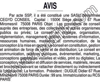 Contenu publication