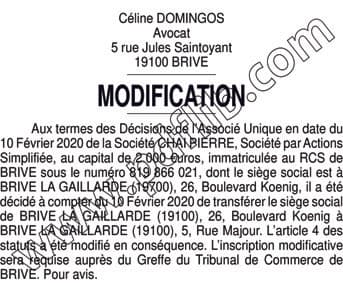 Contenu publication
