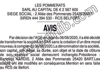 Contenu publication