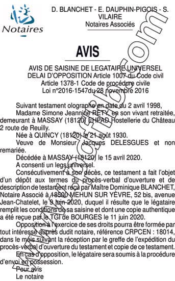 Contenu publication