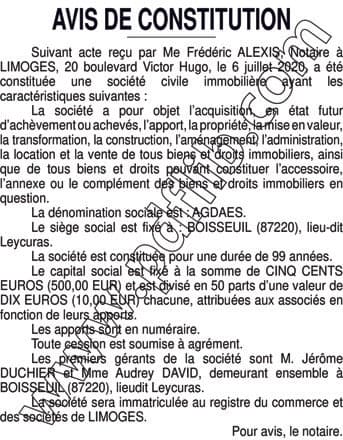 Contenu publication