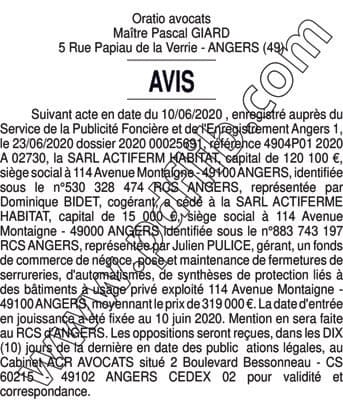 Contenu publication