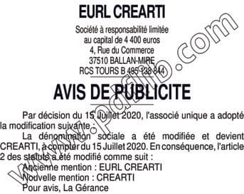 Contenu publication