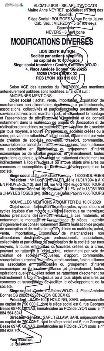 Contenu publication