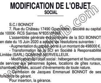 Contenu publication