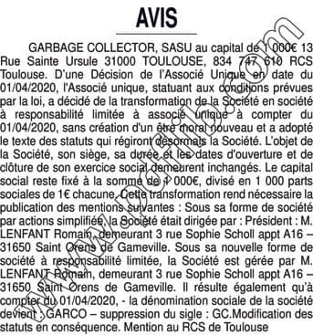 Contenu publication