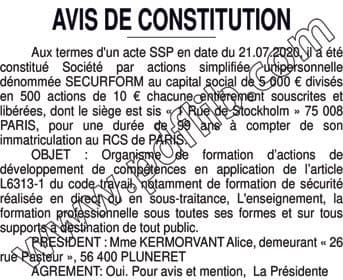 Contenu publication