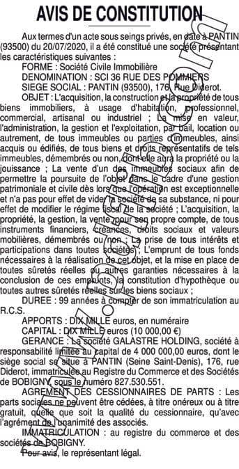 Contenu publication