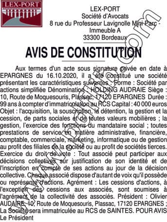 Contenu publication