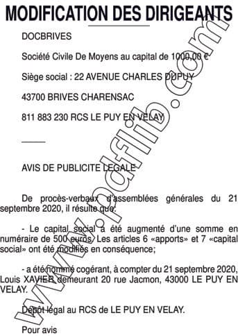 Contenu publication