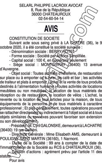 Contenu publication
