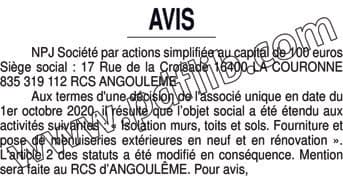 Contenu publication