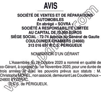 Contenu publication