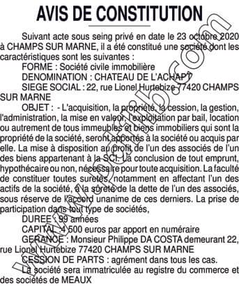 Contenu publication