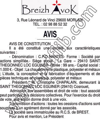 Contenu publication