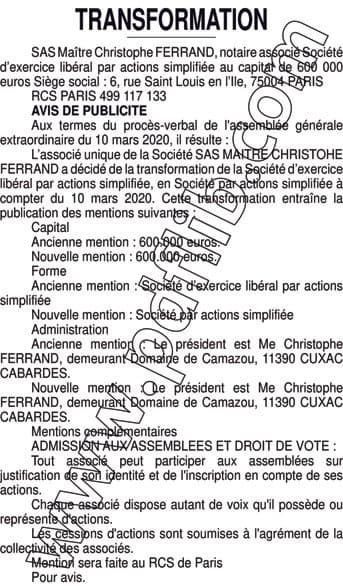 Contenu publication
