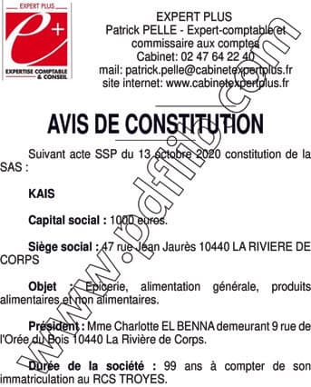 Contenu publication