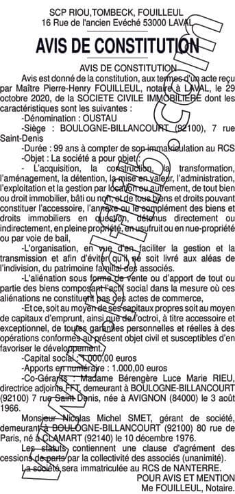 Contenu publication