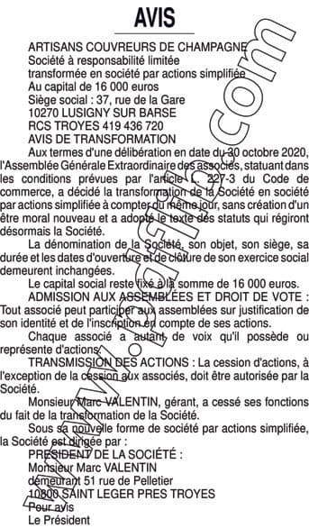Contenu publication