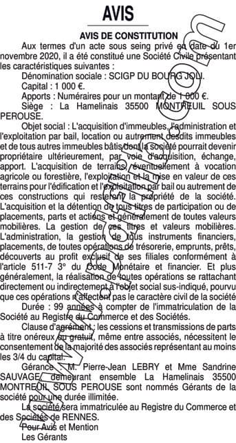 Contenu publication