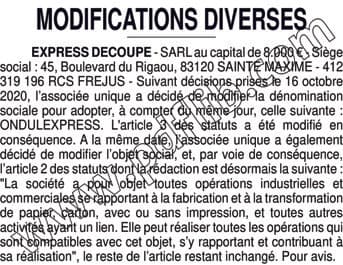 Contenu publication