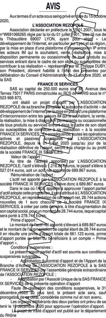 Contenu publication
