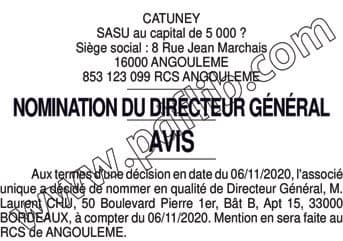 Contenu publication