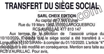 Contenu publication