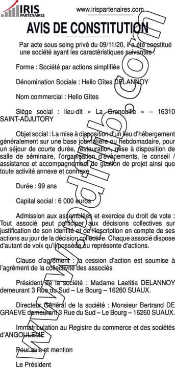 Contenu publication