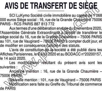 Contenu publication