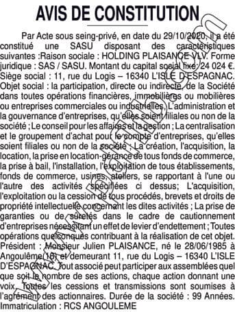 Contenu publication