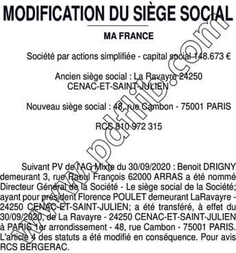 Contenu publication