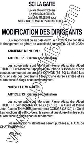 Contenu publication