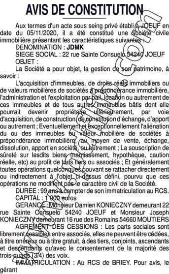 Contenu publication
