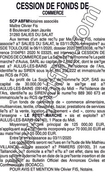 Contenu publication